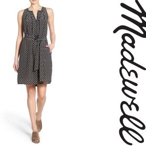 Madewell silk ville coin tile dress